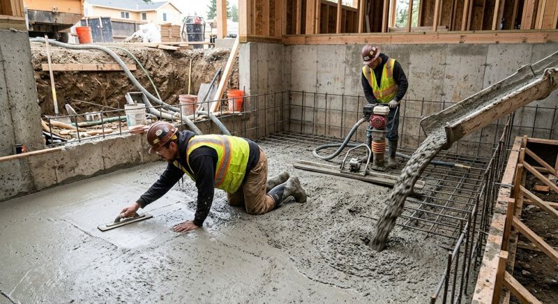 Basement Concrete Installation in Ashton, MD