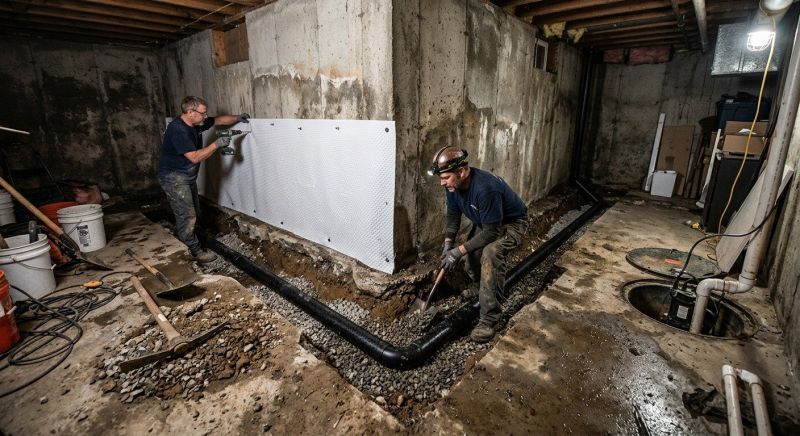 Basement Concrete Installation in Baltimore County, MD