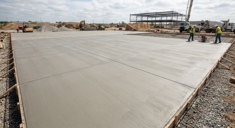 Commercial Slab Construction in Sparrows Point, MD