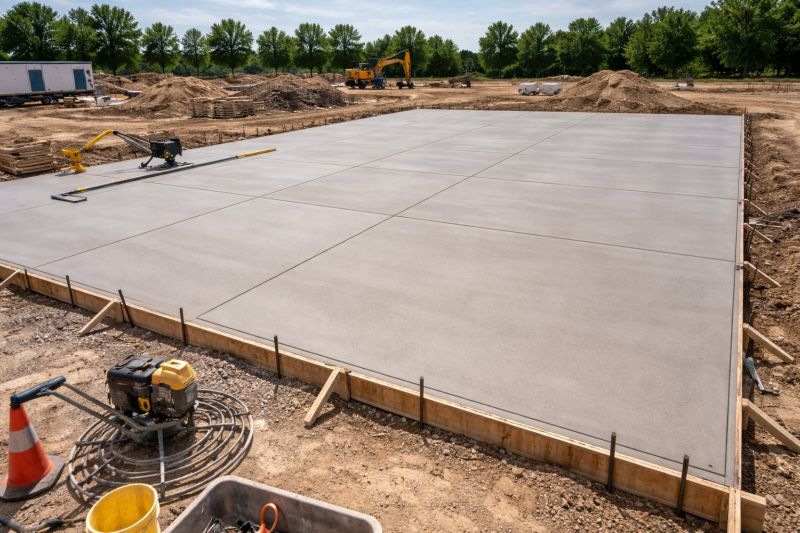 Commercial Slab Installation in Fallston, MD