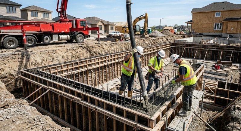 Concrete Foundation Pouring in Catonsville, MD