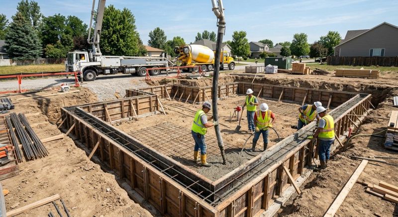 Foundation Construction in Hanover, MD