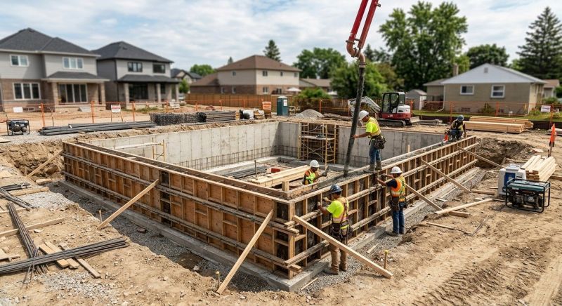 Foundation Construction in Jessup, MD