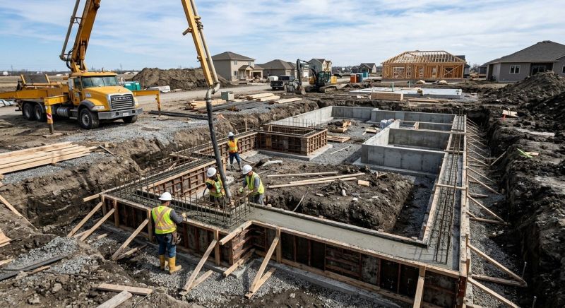 Foundation Construction in Millersville, MD
