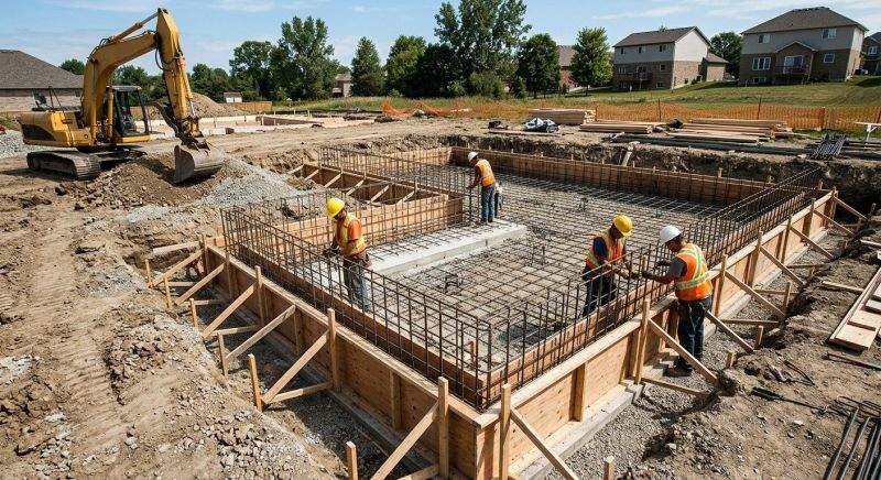 Foundation Construction in Sykesville, MD