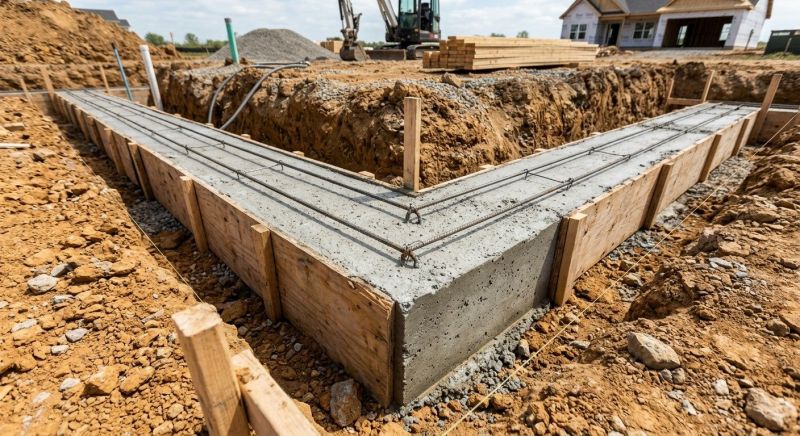 Foundation Footer Installation in Catonsville, MD