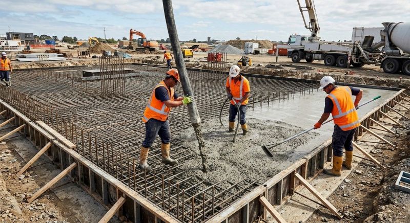 Foundation Wall Pouring in College Park, MD