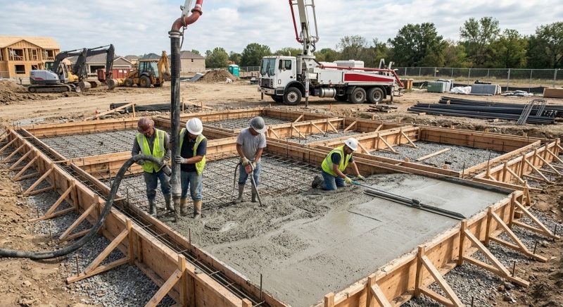 Foundation Wall Pouring in Montgomery County, MD