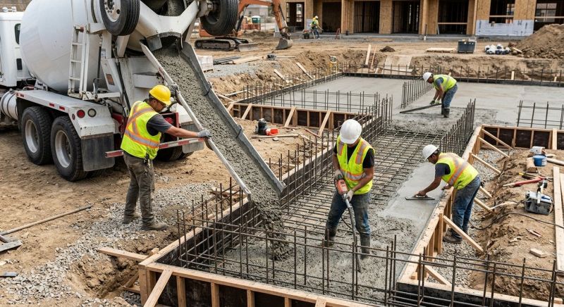 Foundation Wall Pouring in Parkville, MD