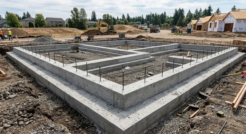 House Footing Construction in Catonsville, MD